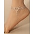 Недорогие ножные браслеты-Жен. Мода на открытом воздухе С сердцем Ножной браслет