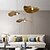 cheap Cluster Design-Ceiling Hanging Light Metal 30/40/50cm Chandelier Creative Personality Single Head Decorative Art Dining Room Ceiling Lamp Homestay Loft Staircase Lamp Bar Counter Living Room Lamp