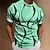 baratos camiseta 3d masculina-ondas rosa e pretas camisa gráfica masculina camiseta abstrata gola redonda vestuário impressão 3D ao ar livre diariamente manga curta designer de moda vintage moderno casual algodão