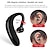 abordables Écouteurs sans fil, oreillettes Bluetooth-Casque Bluetooth 5.0 sans fil, écouteur professionnel longue veille avec microphone, casque Bluetooth sport étanche, écouteurs antibruit pour smartphone iOS Android Windows