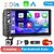 cheap Car Multimedia Players-Double Din Car Stereo Radio 7&#039;&#039; Touch Screen Carplay&amp; For Android Auto Car Multimedia Player With BT FM Radio ReceiverRear View Camera