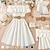 cheap Dresses-Kids Girls&#039; Dress Solid Color Sleeveless Short Sleeve Outdoor Casual Ruffle Daily Casual Polyester Knee-length White Dress Casual Dress Summer 7-13 Years White Pink Blue