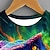 abordables niño 3d camisetas-Chico 3D Graphic Animal Dinosaurio Camiseta Manga Larga Impresión 3D Verano Primavera Otoño Deportes Moda Ropa de calle Poliéster Niños 3-12 años Exterior Casual Diario Ajuste regular