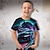 cheap Boy&#039;s 3D T-shirts-Boys 3D Graphic Animal Leopard T shirt Tee Short Sleeve 3D Print Summer Spring Active Sports Fashion Polyester Kids 3-12 Years Outdoor Casual Daily Regular Fit