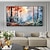 voordelige Schilderijen van landschappen-pure hand geschilderd abstract bos olieverfschilderij grote muur artoriginal textuur boom schilderij minimalistische kunst aangepaste schilderij moderne woonkamer decor op canvas niet ingelijst