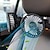 tanie Wentylatory-Wentylator samochodowy potężny 12v24v ogólne silniki oparcie tylnego siedzenia interfejs usb dwugłowicowy wentylator elektryczny