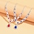 cheap Jewelry Sets-Jewelry Set One-piece Suit Rhinestone Earrings Necklace Women&#039;s Fashion Elegant Cool Lovely Classic Pear irregular Jewelry Set For Wedding Party