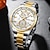 tanie Zegarki kwarcowe-Curren moda męskie zegarki kwarcowe luksusowe chrono zegarek sportowy mężczyźni kalendarz kwarcowy bransoletka ze stali nierdzewnej wodoodporny wielofunkcyjny zegarek męski zegar