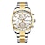 tanie Zegarki kwarcowe-Curren moda męskie zegarki kwarcowe luksusowe chrono zegarek sportowy mężczyźni kalendarz kwarcowy bransoletka ze stali nierdzewnej wodoodporny wielofunkcyjny zegarek męski zegar