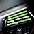 abordables Gadgets pour intérieur de voiture-Starfire climatiseur de voiture sortie d&#039;air évent bande décorative strass cristal bande de garniture en forme de u intérieur sortie de voiture bande de décoration