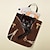 levne Grafické tiskové tašky-Pánské Dámské batoh 3D batoh Škola Denní Kočka Oxford Velká kapacita Prodyšné Lehká váha Zip Grafika Kávová
