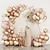economico Palloncini-122pcs catena di palloncini in lattice d&#039;oro palloncino per la decorazione della sede della proposta di matrimonio