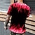 levne pánské 3D tričko-Grafika Plamen Vinobraní Módní Designové Pánské 3D tisk Tričko Plamenná košile Venkovní Denní Sport tričko Černá Modrá Červená Krátký rukáv Tričkový Košile Jaro léto Oblečení S M L XL 2XL 3XL
