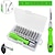 cheap Screw &amp; Nut Drivers-1set Small Screwdriver Set Mini Magnetic Screwdriver Sets (32-In-1/5-In-1) For Repairing All Laptops Mobile Phones And Other Electronic Products Survival Tools Christmas Gift Birthday Gift Father