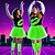 abordables Conjuntos-Carnaval 2026 Disfraz de carnaval Traje de cosplay Accesorios Disco Retro Antiguo Disco Años 80 Adulto Mujer Carnaval Mascarada Fiesta / Noche Desfile del orgullo Mes del Orgullo Disfrazarse