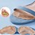 Χαμηλού Κόστους Πάτοι &amp; Πρόσθετα-1 ζευγάρι δερμάτινο μαξιλαράκι μπροστινού ποδιού για γυναικεία πέδιλα ψηλοτάκουνα παπούτσια αντιολισθητικά πάτοι για γυναικεία παπούτσια εισάγετε αυτοκόλλητα αντιολισθητικά