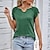 ieftine Bluze simple pentru femei-Tricou Pentru femei Roșu Vin Jasp Negru Culoare solidă / simplă Larg Zilnic De Bază Neon &amp; Luminos În U S