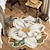 olcso Szőnyegek és szőnyegek és szőnyegek-virágszőnyeg kínai stílusú lótusz padlószőnyeg különleges alakú hálószoba éjjeli takaró gardróbszőnyeg dohányzóasztal szőnyeg pasztorális stílusú ajtószőnyeg