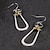 voordelige Oorbellen-dames oorbellen retro kostbare gepersonaliseerde eenvoudige oorbellen sieraden zilver voor herfst bruiloft 1 paar