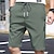 cheap Casual Shorts-Men&#039;s Athletic Shorts Active Shorts Casual Shorts Pocket Drawstring Elastic Waist Plain Comfort Quick Dry Outdoor Daily Going out Fashion Streetwear Black Light Green