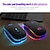 billige Mus-x15 bluetooth trådløs mus oppladbar lysende usb stille gaming mus for PC gamer tablet laptop