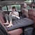levne Potahy na autosedačky-starfire auto vzduch nafukovací cestovní matrace postel univerzální pro zadní sedadlo multifunkční pohovka polštář venkovní kempingová podložka polštář