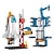 billige Byggeleker-luftfart romhavn modell romferge rakettoppskytingssenter konstruksjon byggeklosser romskip barn murstein kreative leker