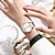 お買い得  クォーツ腕時計-キッズ 女性 クォーツ 贅沢 スポーツ ファッション ビジネス 光る カレンダー 防水 合金 腕時計
