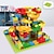 baratos Brinquedos de Montar-construa sua própria diversão com brinquedos educativos de blocos de construção de partículas montadas!