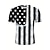 halpa miesten 3d t-paita-Miesten T-paita isänmaallisia paitoja Kuvitettu Lippukuvio Tiukka pyöreä kaula-aukko Vaatetus 3D-tulostus ulko- Päivittäin Lyhythihainen Painettu Vintage Muoti Suunnittelija