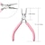 cheap Beading Making Kit-Diy Jewelry Accessories Making Tools Powder Handle Pliers 1pc/bag