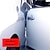 levne Dekorace a ochrana karoserie-4 ks / balení chránič dveří auta protikolizní lišta univerzální chránič dveří auta