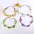 cheap Hair Styling Accessories-Adult Children Hair Band Sun Flower Wreath 5 Daisy Head Flower Bride Hair Accessories Beach Travel Photo Hair Band