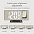 Недорогие Декоративные огни-Новые светодиодные проекционные часы, многофункциональные цифровые будильники, автоматические светочувствительные электронные часы с usb-плагином, трансграничные