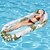 cheap Outdoor Fun &amp; Sports-Pool Floating Inflatable Floating Row Clamping Net Floating Bed Water Foldable Backrest Floating Bed Water Inflatable Reclining Chair Inflatable Floating Bed