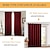 cheap Blackout Curtain-Blackout Curtain Drapes Velvet Farmhouse Grommet/Eyelet Curtain Panels For Living Room Bedroom Door Kitchen Window Treatments Thermal Insulated Room Darkening