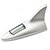 billiga Bildekoration och skydd-bil hajfena antenn solar anti bakljus solar led tak varningsljus antenn dekorativ antenn