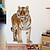 cheap Wall Stickers-Tiger Wall Sticker, Self-Adhesive Realistic Wild Animal Peel &amp; Stick Wall Decor Art Decals, For Home Bedroom Living Room Decor 40*60cm (23.6*15.7in)
