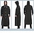 お買い得  傘-エヴァ大人ラップ レインコート男性と女性の保護ジャケット、ファッション登山釣り透明肥厚黒雨具