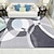 baratos Tugs de impressão digital 3D-tapete de chão geométrico para sala de estar tapete de área abstrata quarto de cabeceira coberto tapete de mesa de café retangular
