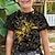 preiswerte 3D-T-Shirts für Jungen-Jungen 3D Graphic 3D-Druck T-Shirt Kurzarm 3D-Druck Sommer Frühling Aktiv Sport Modisch Polyester kinderkleidung 3-12 Jahre Outdoor Casual Täglich Regular Fit