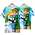 Χαμηλού Κόστους Καθημερινές Cosplay Anime Κουκούλες &amp; T-Shirts-The Legend of Zelda: Tears of the Kingdom Σύνδεσμος Πριγκίπισσα Ζέλντα Κοντομάνικο Anime 3D Γραφικό Για Για Ζευγάρια Ανδρικά Γυναικεία Ενηλίκων Μασκάρεμα 3D εκτύπωση Καθημερινά