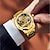 cheap Mechanical Watches-FORSINING Mechanical Watch for Men&#039;s Analog Automatic Watch Self-winding Stylish Modern Style Waterproof Hollow Skeleton Luminous Stainless Steel Watch