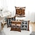 cheap Boho Style-African Mudcloth Boho Ethnic Double Side Pillow Cover 4PC Soft Decorative Square Cushion Case Pillowcase for Bedroom Livingroom Sofa Couch Chair
