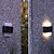 baratos Candeeiros Luzes de Exterior-Iluminação externa à prova d&#039;água lâmpadas de parede solar para cerca de varanda pátio lâmpada externa lâmpada de luz solar decoração de jardim para casa