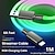 cheap Cell Phone Cables-Fast Charging RGB Cable 100W Breathing Light 66W Type C USB C Data Cable for iPhone Samsung Android Micro 30W Quick Charge Cable
