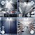 preiswerte LED-Spotleuchten-LED-Garagenbeleuchtung, Glühbirne, 6/8/10 Panels, 200 W, 20000 lm, 6500 K, LED-Ladenleuchte mit verformbaren Panels, Keller, Scheune, Garage, Deckenleuchten