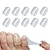 levne Domácí zdravotní péče-10ks silikonové prodyšné návleky na prsty, silikonový chránič prstů proti tření, chrániče na malíčky, chrániče čepice pro muže, ženy, puchýře a zarostlé nehty