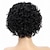 abordables Pelucas naturales de malla-pelucas de cabello humano rizado corto para mujeres negras peluca de corte pixie con pelucas de cabello humano banga para mujeres negras cabello humano virgen brasileño pelucas completas para mujeres