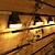 baratos Candeeiros Luzes de Exterior-Lâmpadas de parede solares externas à prova d&#039;água à prova d&#039;água alimentadas por energia solar iluminação de rua para cerca de quintal de jardim paisagem varanda escada decoração iluminação